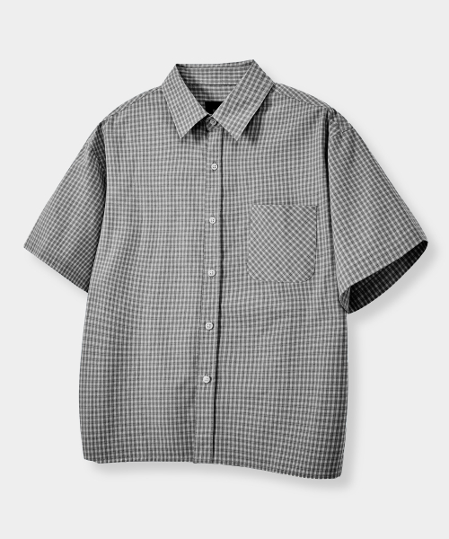 ©EVERYONE’S SEMI CROP CHECK SHIRT_HALF 9 COLOR