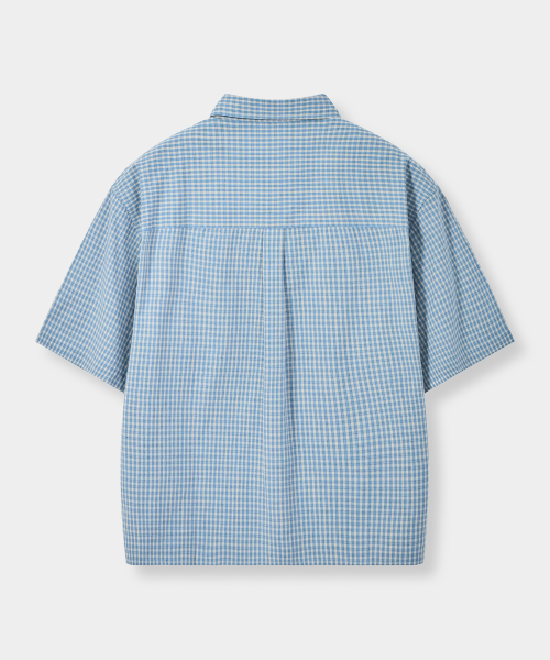 ©EVERYONE’S SEMI CROP CHECK SHIRT_HALF 9 COLOR
