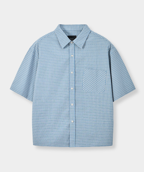 ©EVERYONE’S SEMI CROP CHECK SHIRT_HALF 9 COLOR