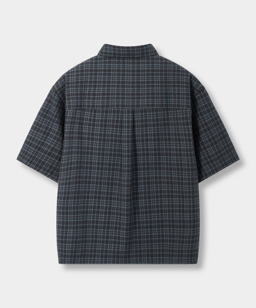 ©EVERYONE’S SEMI CROP CHECK SHIRT_HALF 9 COLOR