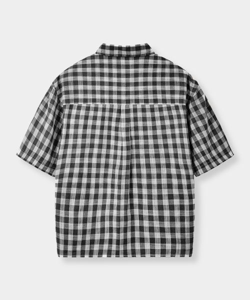 ©EVERYONE’S SEMI CROP CHECK SHIRT_HALF 9 COLOR
