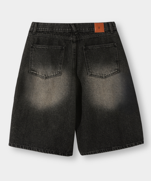 ESSENTIAL BERMUDA / CURVED DENIM HALF PANTS_5 COLOR