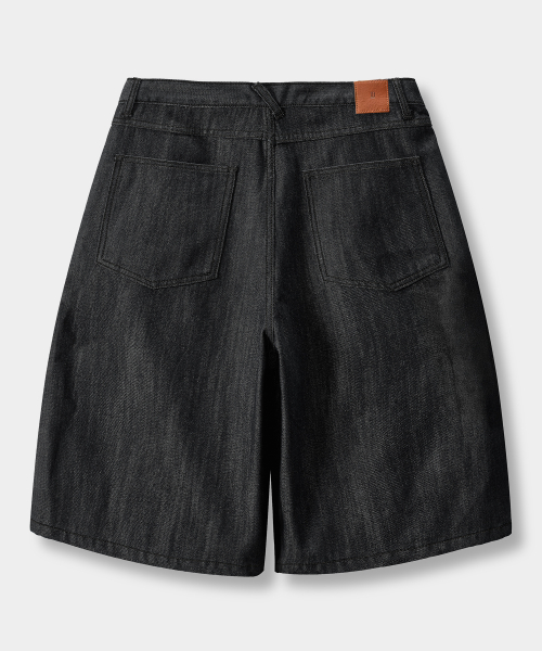 ESSENTIAL BERMUDA / CURVED DENIM HALF PANTS_5 COLOR