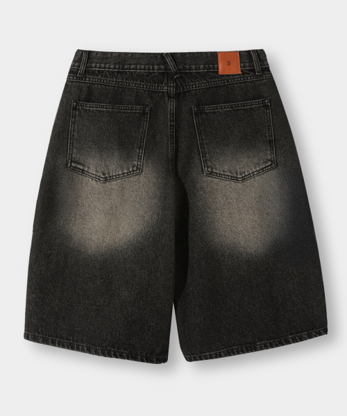 ESSENTIAL BERMUDA / CURVED DENIM HALF PANTS_5 COLOR