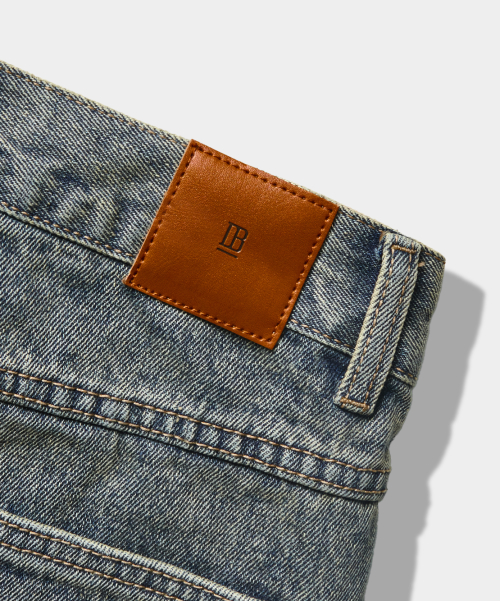 ESSENTIAL BERMUDA / CURVED DENIM HALF PANTS_5 COLOR