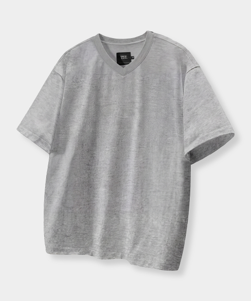© EVERYONES SINGLE STITCH SHORT SLEEVE T-SHIRT (COOLMAX® FABRIC)_VNECK 5 COLOR