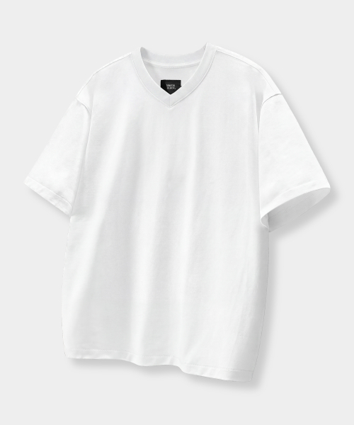 © EVERYONES SINGLE STITCH SHORT SLEEVE T-SHIRT (COOLMAX® FABRIC)_VNECK 5 COLOR