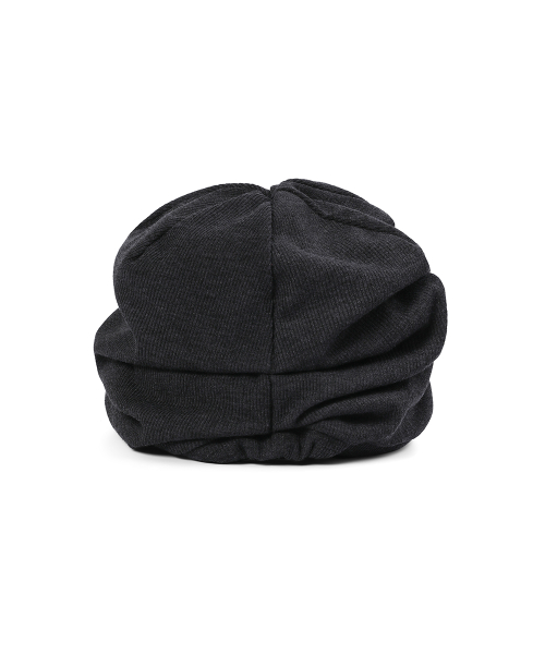 Tokyo shirring turban cap CHARCOAL