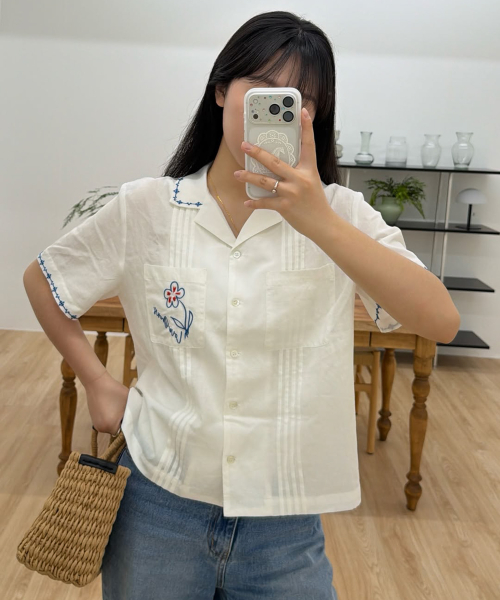 자수셔츠 J1WS322A