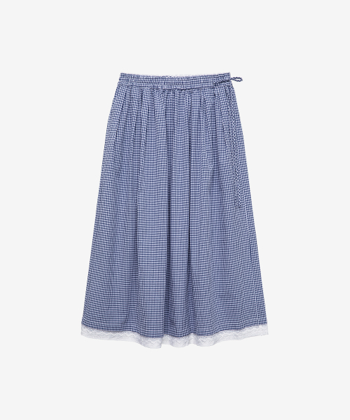 체크풀스커트 J1SK322A
