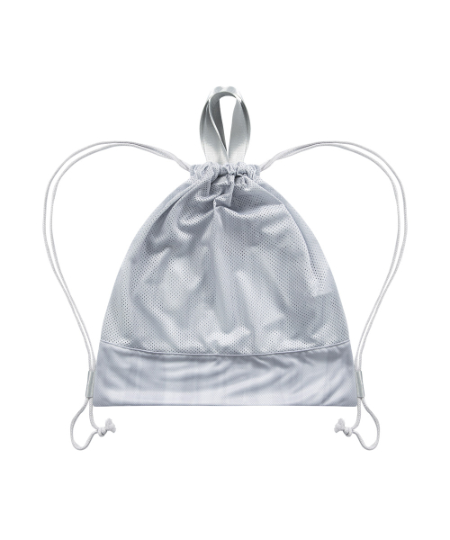 DRAW STRING BAG / LIGHT GRAY