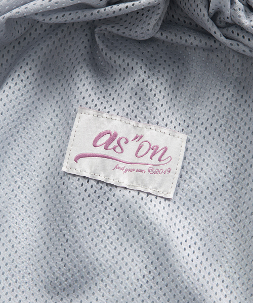 DRAW STRING BAG / LIGHT GRAY