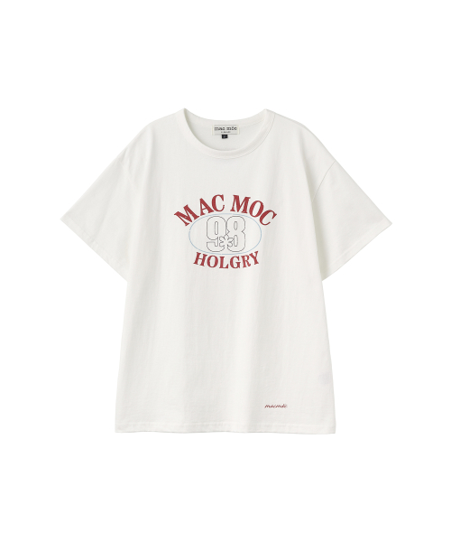 TANTAN Loose Fit 98 Artwork Short Sleeve T Shirt_Charcoal