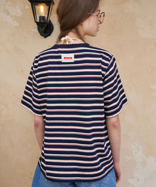 Multi Ringer T Shirt_2colors