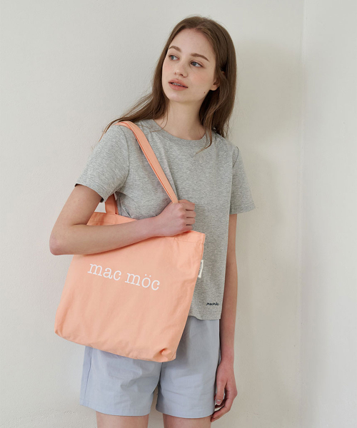ALKONG Cotton Daily Shoulder Eco Bag_6Colors