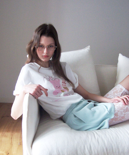 RORABBIT FRIENDS T-SHIRT WHITE