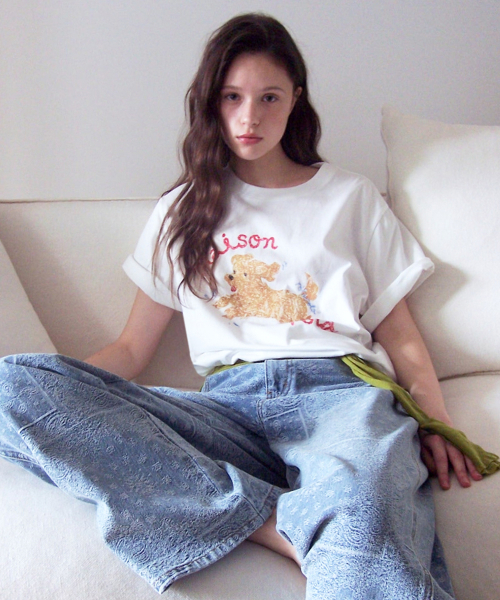 ROLA PUPPY FRIENDS T-SHIRT WHITE