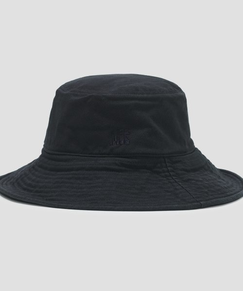 Embroidered Bucket Hat [Navy]