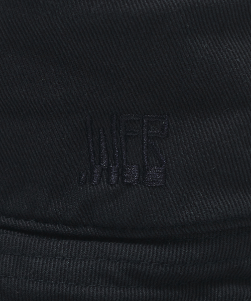Embroidered Bucket Hat [Navy]