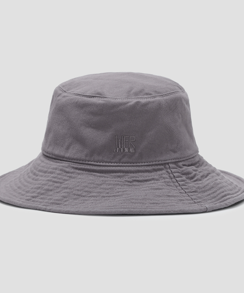 Embroidered Bucket Hat [Purple]