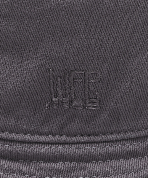Embroidered Bucket Hat [Purple]