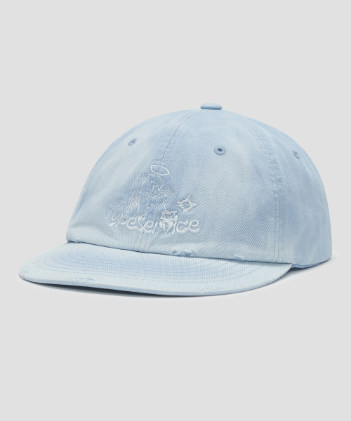 Spray Distressed Cap [Blue]