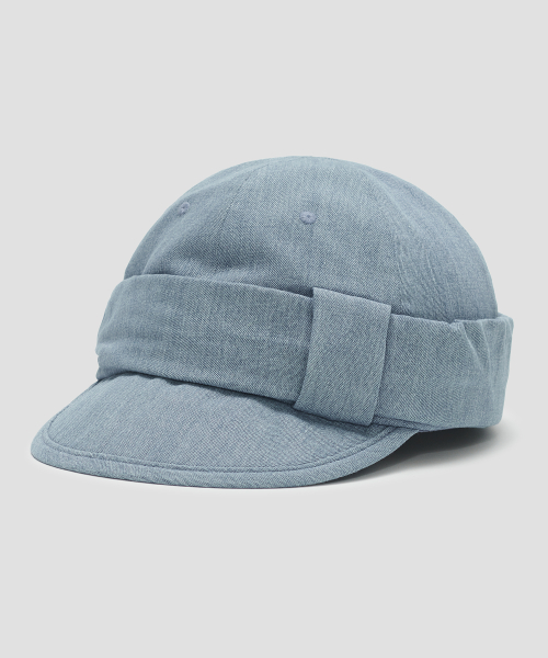 Denim Belted Cap [Light Blue]