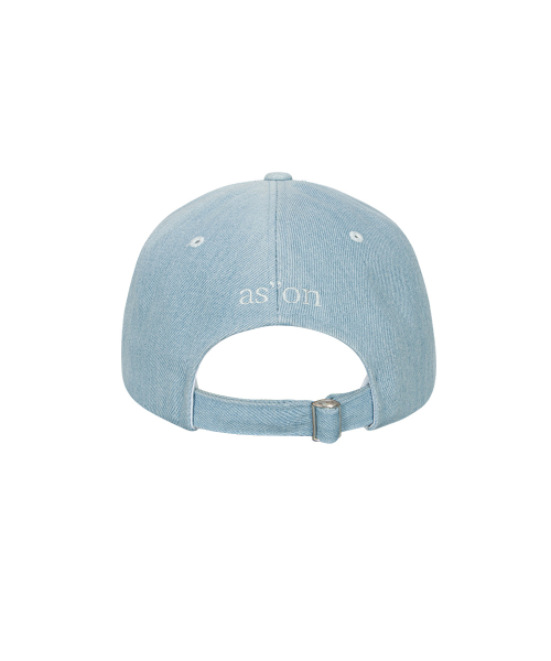 DENIM PATCH BALL CAP / LIGHT BLUE