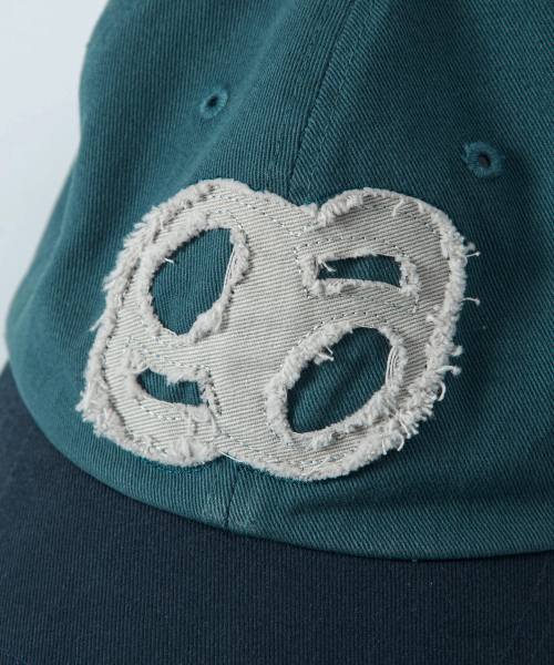 TWO TONE PATCH BALL CAP