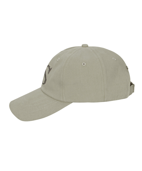 PIECE STITCH BALL CAP / BEIGE