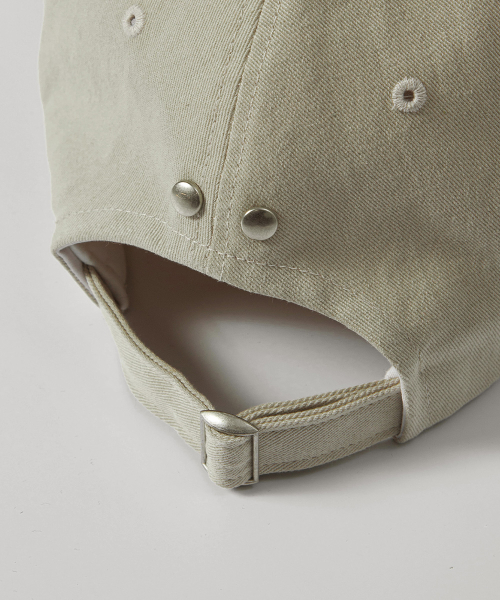 PIECE STITCH BALL CAP / BEIGE