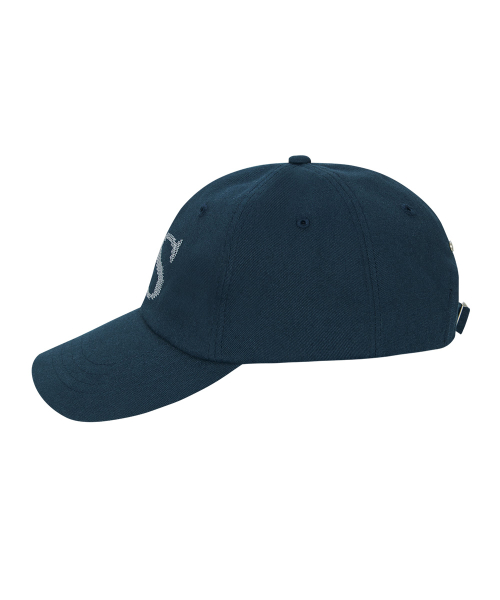 PIECE STITCH BALL CAP / NAVY