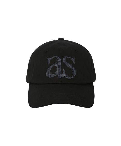 PIECE STITCH BALL CAP / BLACK
