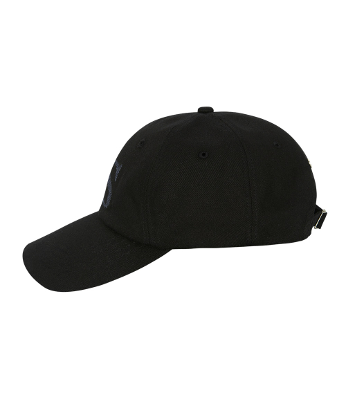 PIECE STITCH BALL CAP / BLACK