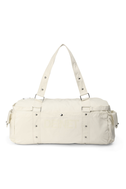 LOGO DUFFLE BAG IN LIGHT YELLOW