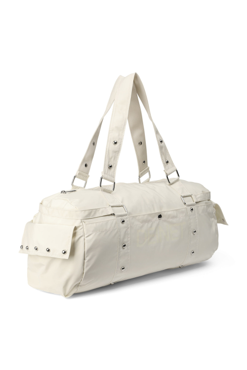 LOGO DUFFLE BAG IN LIGHT YELLOW