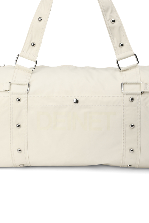 LOGO DUFFLE BAG IN LIGHT YELLOW