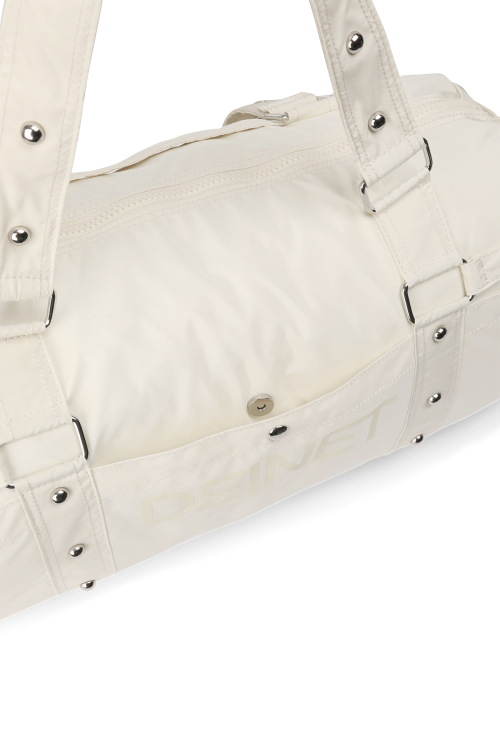 LOGO DUFFLE BAG IN LIGHT YELLOW