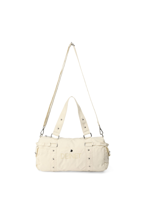 LOGO DUFFLE MINI BAG IN LIGHT YELLOW