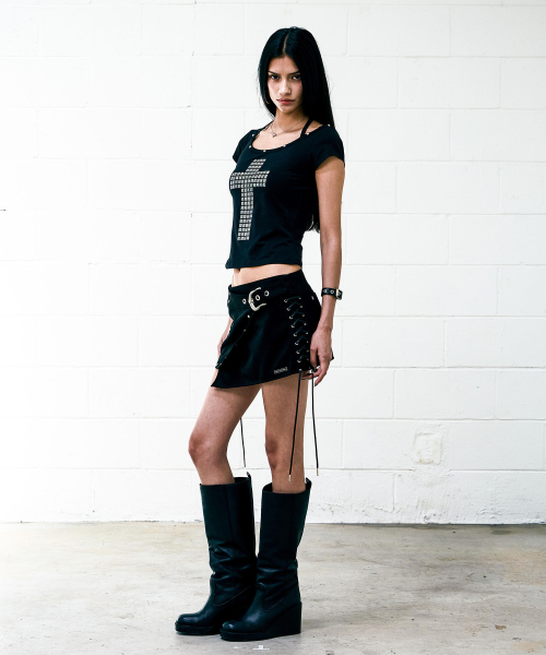 Cross Hotfix Top (BLACK)