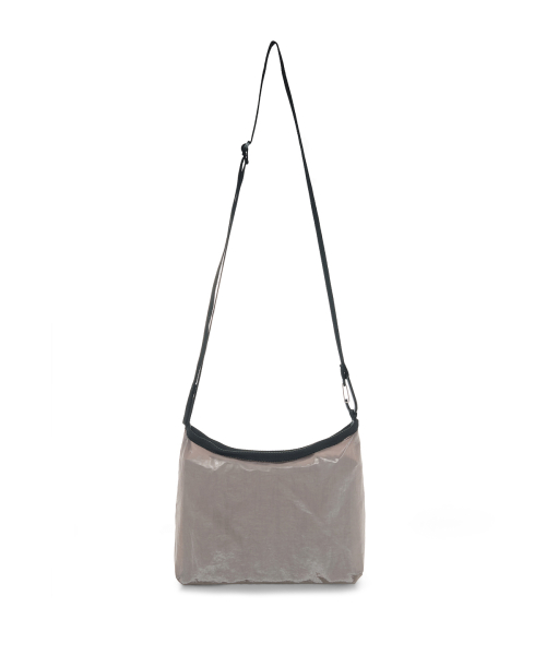 PACKABLE CROSS POCKET BAG IN GREY