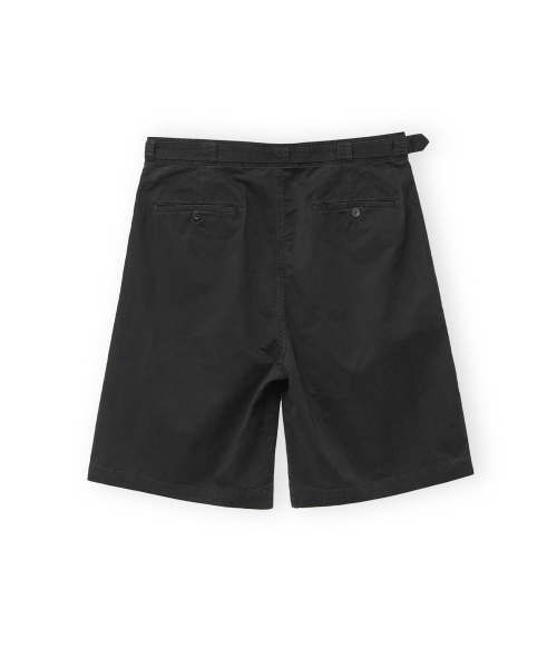 Belted Half Pants, Black