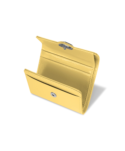 HEARTY FLAP WALLET - MARIGOLD