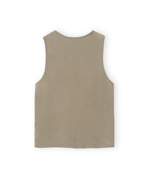 Relax Sleeveless, Dark Beige