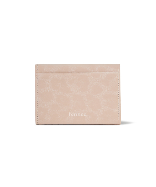 HEARTY FLAP WALLET - LEOPARD BLOSSOM