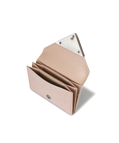 TRIANGLE ACCORDION POCKET - LEOPARD BLOSSOM