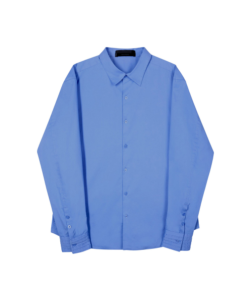 Louver shirt - corn flower