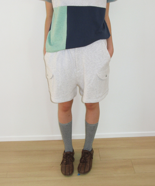 MIX FABRIC RAGLAN T SHIRT MINT