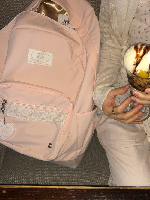 Bon voyage backpack_petal pink