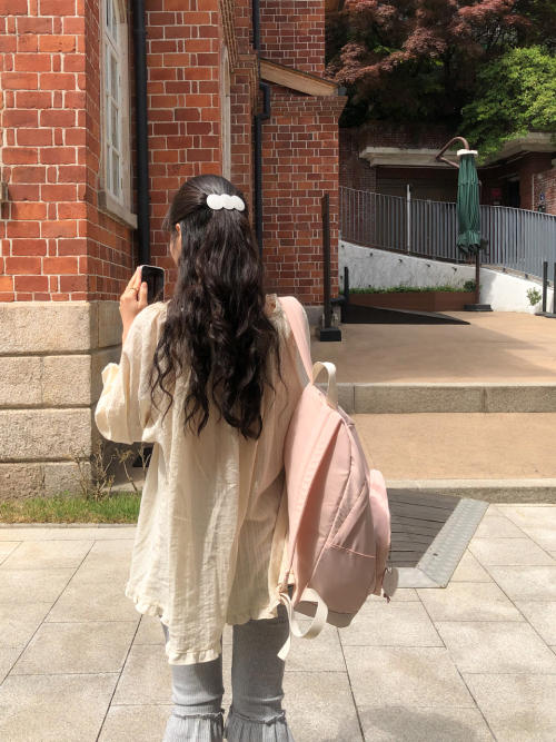 Bon voyage backpack_petal pink
